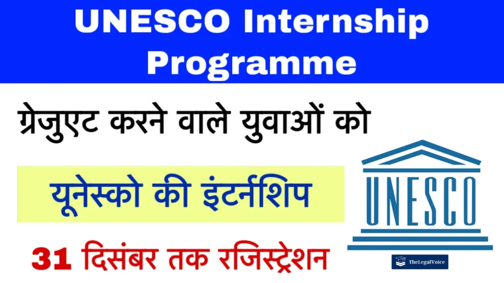 UNESCO Internship Programme 2025