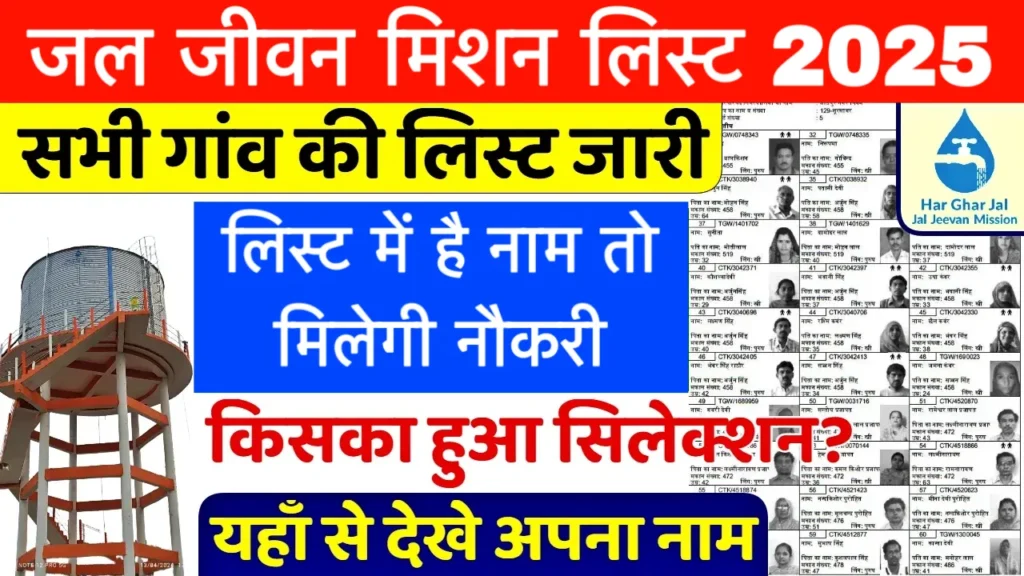 JJM Village List UP 2025